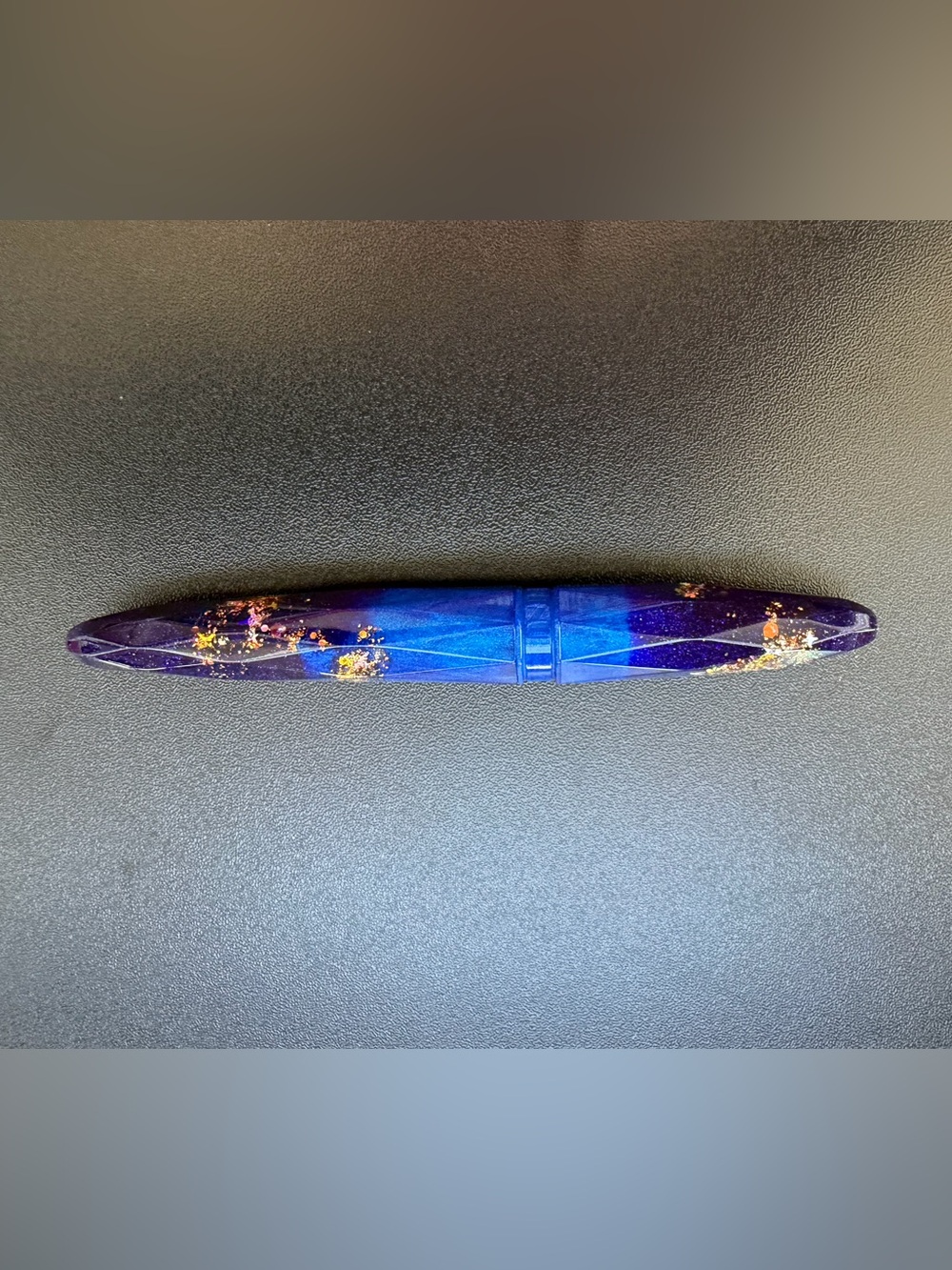 New Benu Fountain Pen Briolette Sterre Shimmer Blue Broad Nib Sparkle Rare Sky